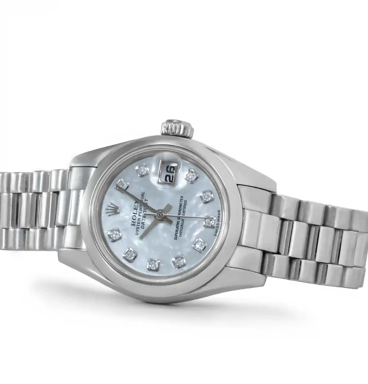 Prestigious Jewelers Rolex 26mm 179166 Datejust 0714